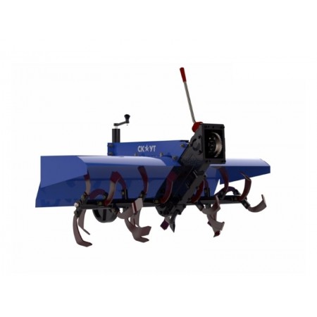 Мототрактор СКАУТ Т-18 ПОКОЛІННЯ ІІ із грунтофрезою 140см та двокорпусним плугом, ЗІП, 2х сеційний розпридільник. Безкоштовна доставка!